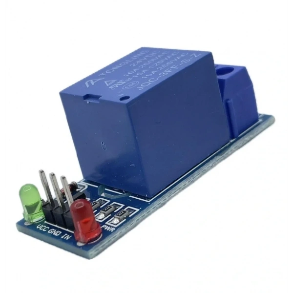 24V Tek Kanal Röle Kartı Modülü