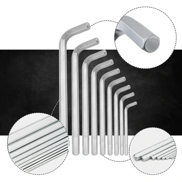 2.5mm Kısa L Alyan Anahtar - M2.5 Allen Anahtar