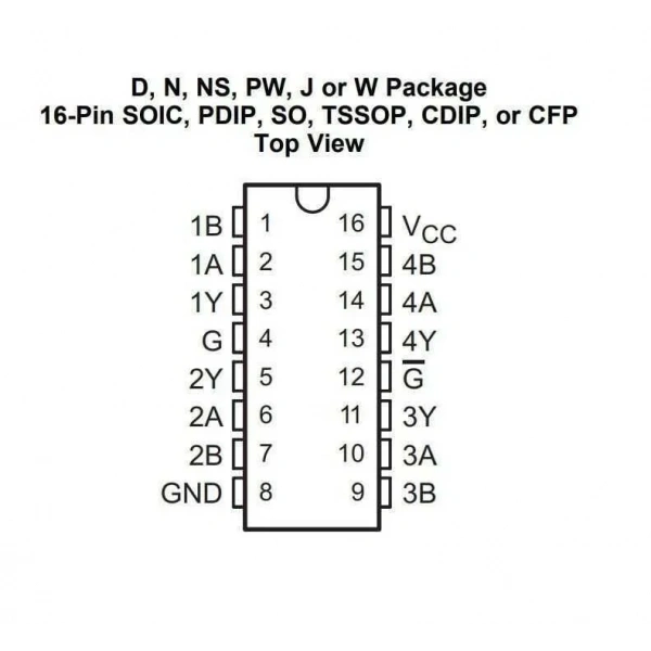 26C32 - SO16 SMD EEPROM Entegresi