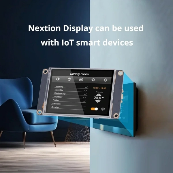 2.8 Inch Nextion Ekran 16MB Dahili Hafıza NX3224K028