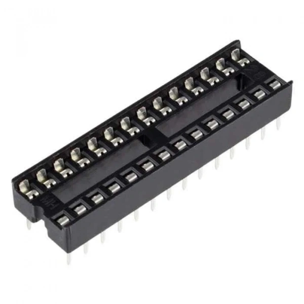 28 Pin Dar DIP Soket - Entegre Soketi