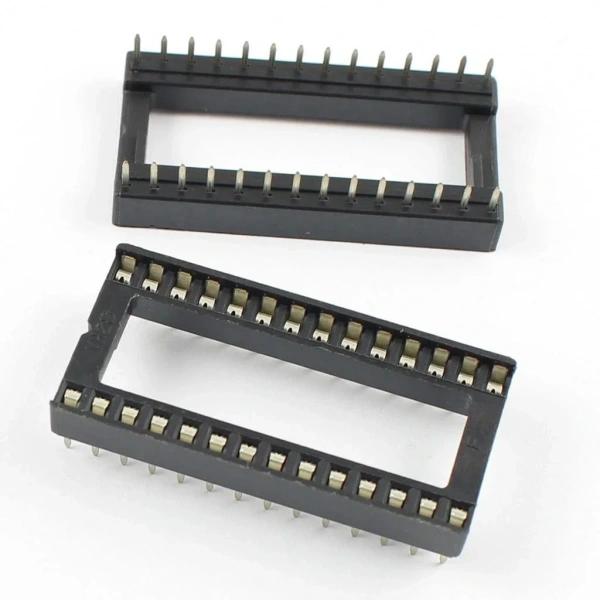 28 Pin Entegre Soketi Geniş