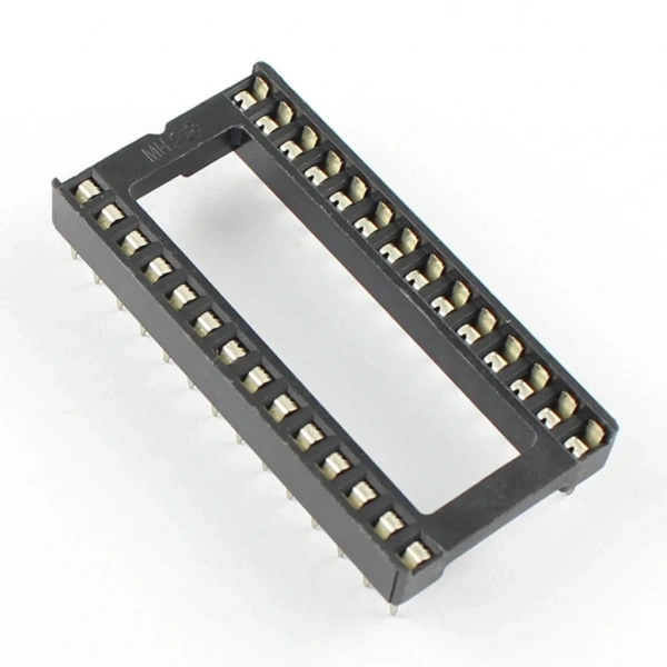28 Pin Entegre Soketi Geniş