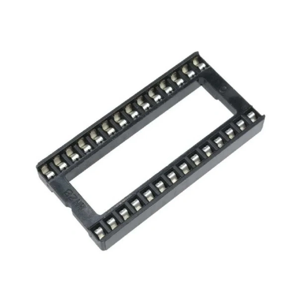 28 Pin Geniş DIP Soket - Entegre Soketi