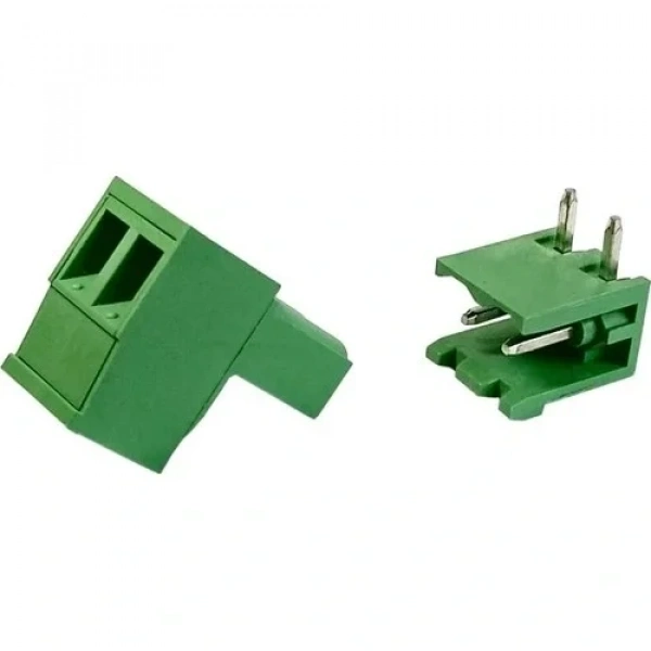 2 Pin 7.62mm Geçmeli 90C Takım Klemens