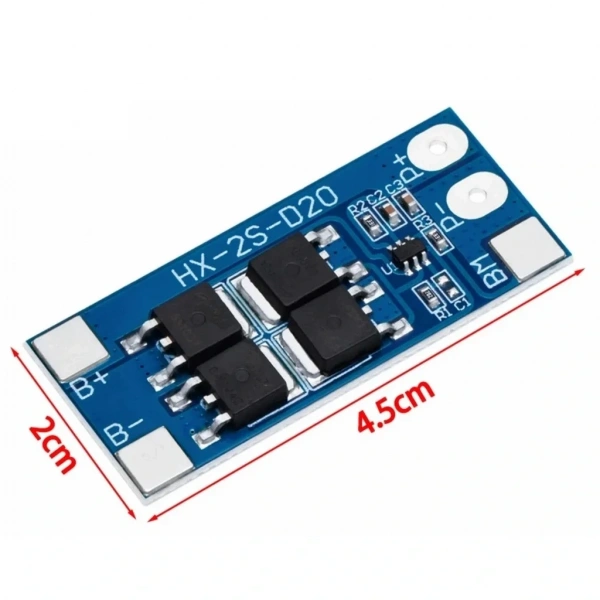2S 13A BMS 18650 Lityum Pil Şarj Koruma Devresi
