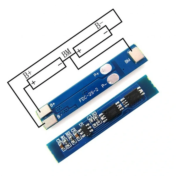 2S 3A BMS 7.4V 18650 Lityum Pil Koruma Devresi