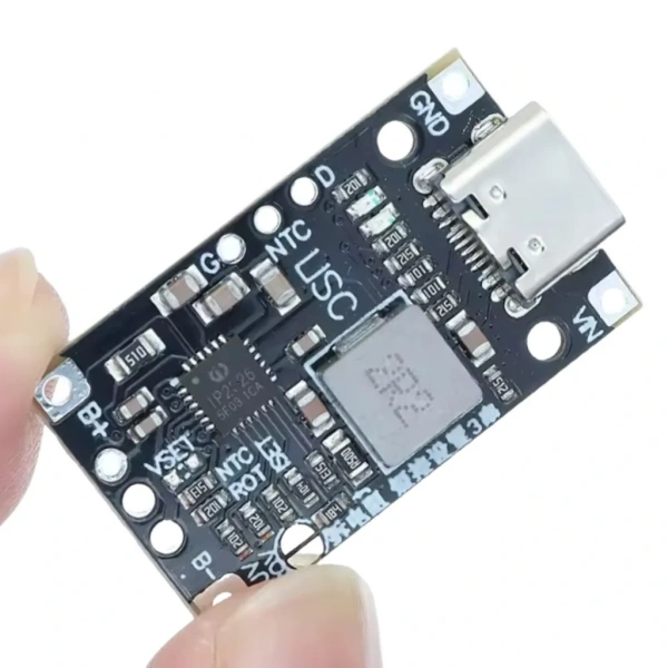 2S 7.4V Lityum Pil Şarj Kontrol Devresi Type-C