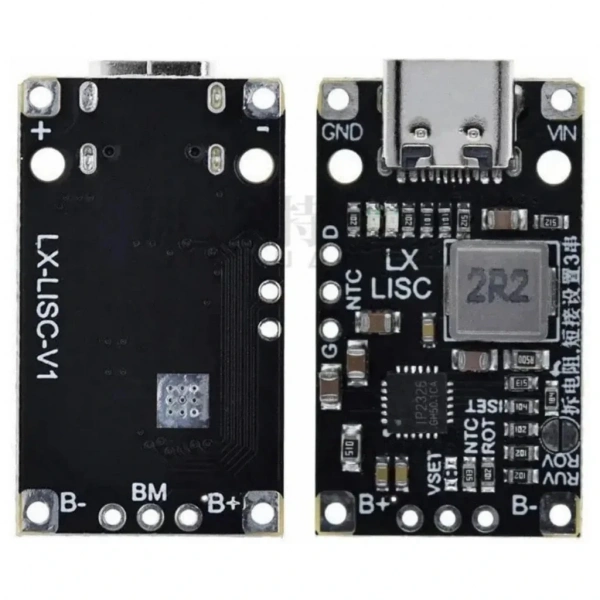 2S 7.4V Lityum Pil Şarj Kontrol Devresi Type-C
