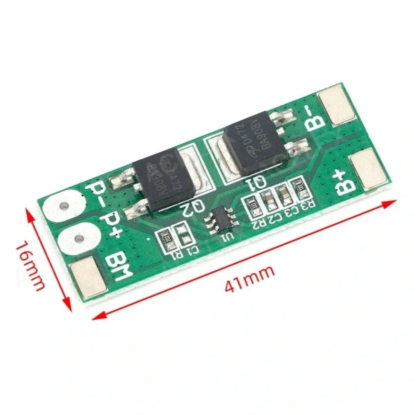 2S 8A BMS 6.4V 8.4V Li-ion Pil Şarj Koruma Devresi