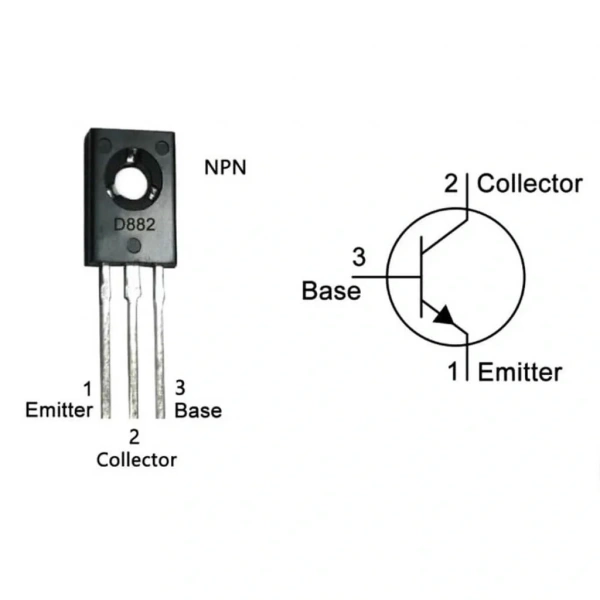 2SD882P-AZ Npn Tht Transistör To-126