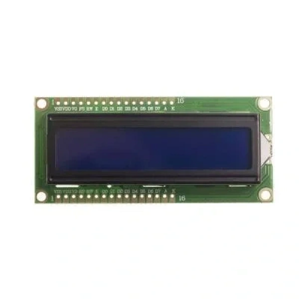 2X16 Lcd Display Çift Taraflı - Mavi