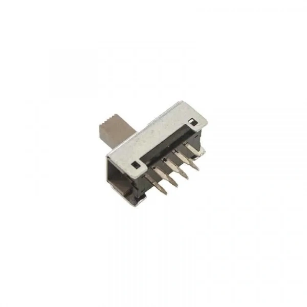 3 Konumlu 8-Pin Sürgülü Switch - Gri