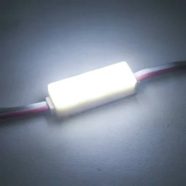 3lü Mercekli Mini Modül Led - Beyaz 12V 0.5W