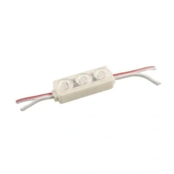 3lü Mercekli Mini Modül Led - Gün Işığı 12V 0.5W
