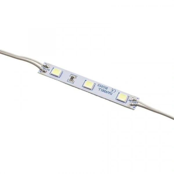 3lü Merceksiz Modül Led - Beyaz 12V 0.50W