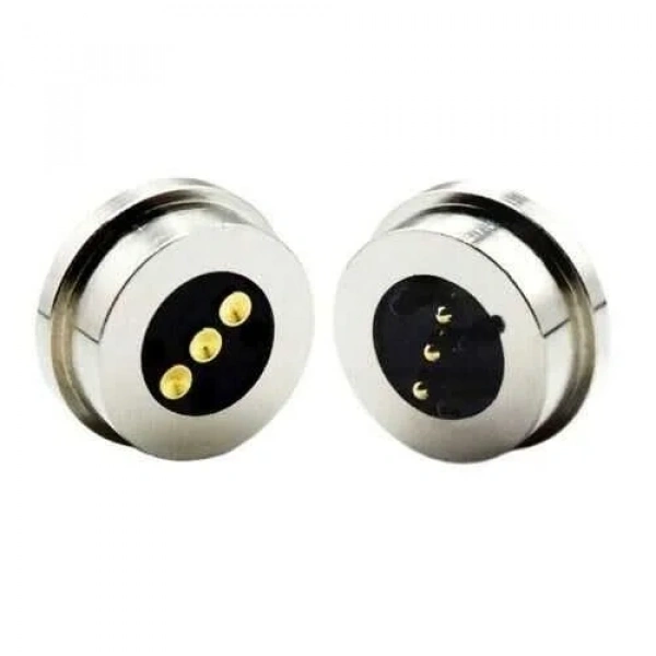 3-Pin 13.5mm Pogo Pin Manyetik Konnektör Takımı