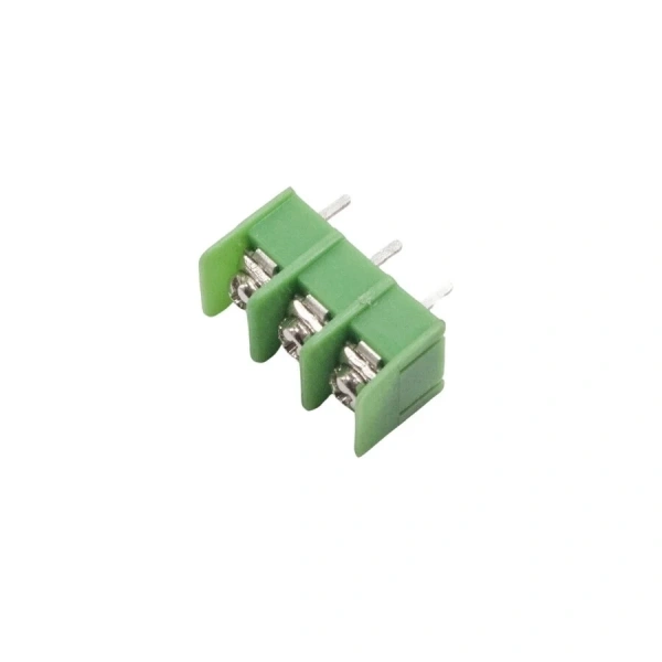 3 Pin Bariyer Klemens - 7.62mm Yeşil