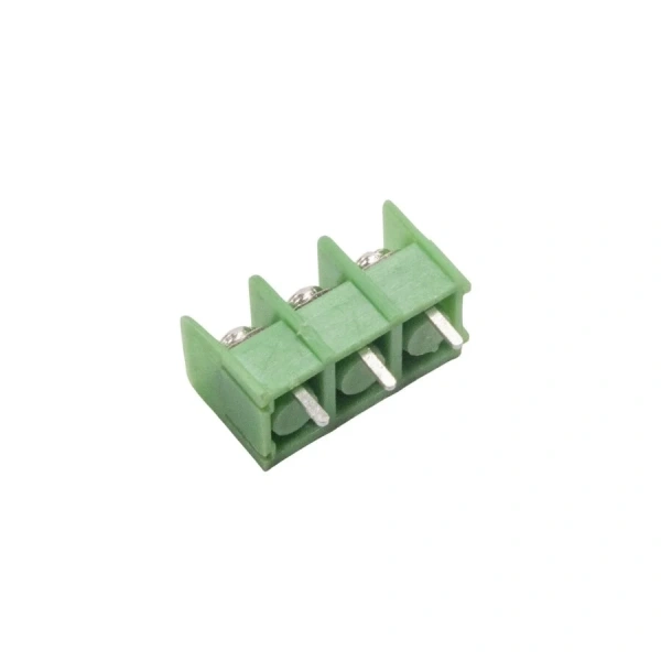 3 Pin Bariyer Klemens - 7.62mm Yeşil