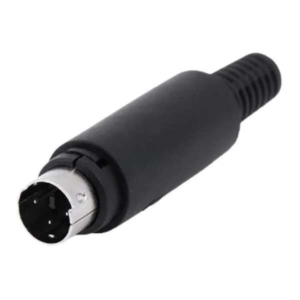 3 Pin Erkek Mini DIN Konnektör