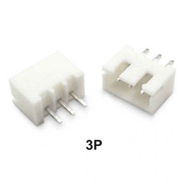 3 Pin JST-XHB 2.54 Düz Tunik Konnektör Erkek