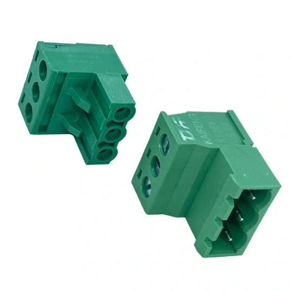 3 Pin 5.08mm Kablo Birleştirici Klemens Erkek-Dişi Set