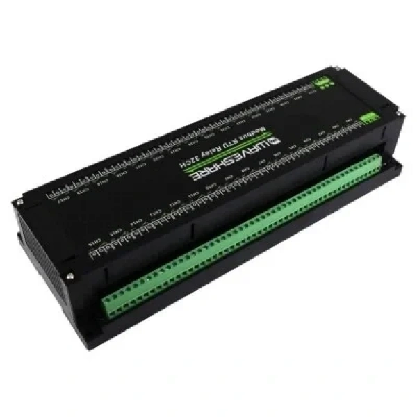 32 Kanallı Modbus RTU Ethernet Röle Modülü - RS485 Arayüzü