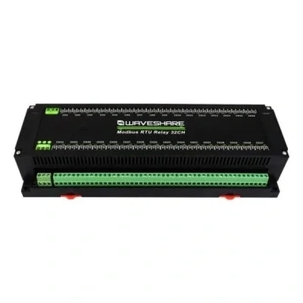 32 Kanallı Modbus RTU Ethernet Röle Modülü - RS485 Arayüzü