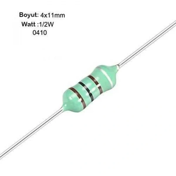 33uH 1/2W Direnç Tip Bobin - 0410