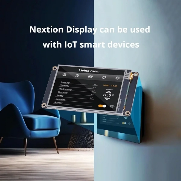 3.5 Inch Nextion 32MB Dahili Hafıza NX4832K035