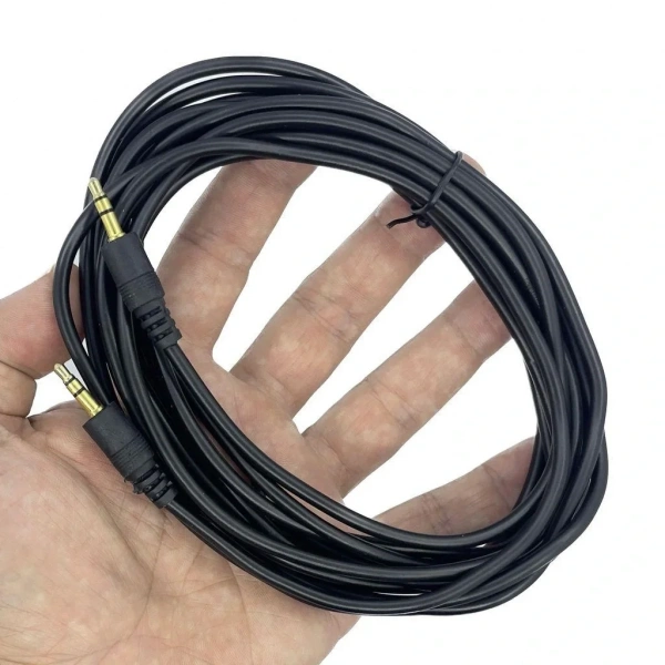 3.5mm Aux Stereo Erkek Erkek Kablo 5m