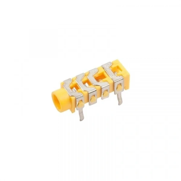 3.5mm Stereo 6-Pin Jack Dişi - Sarı