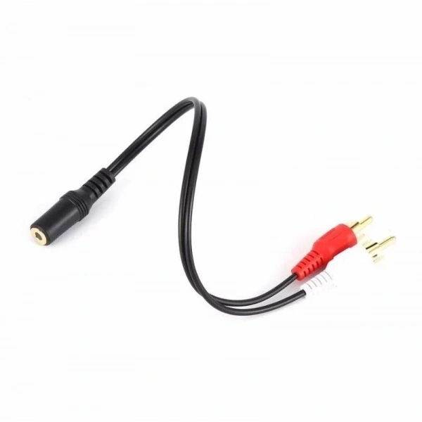 3.5mm Stereo Dişi 2 x RCA Erkek (M) Ses Kablosu