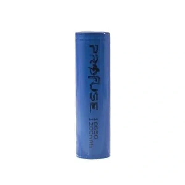 3.7V 1200mAh 18650 Li-ion Şarjlı Pil - Başsız