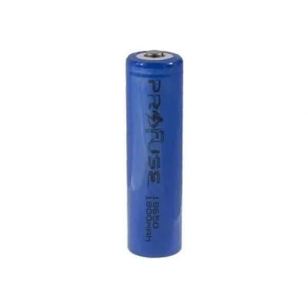 3.7V 1800mAh 18650 Li-ion Şarjlı Pil - Başlı