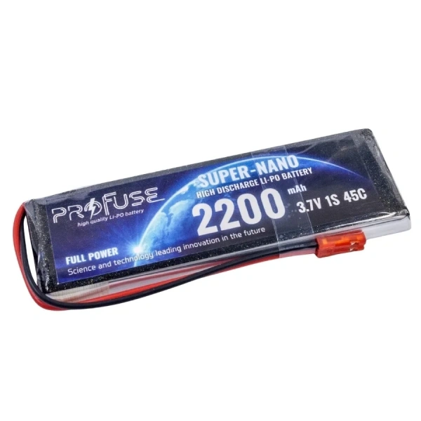 3.7V 1S 2200mAh 45C Lipo Batarya