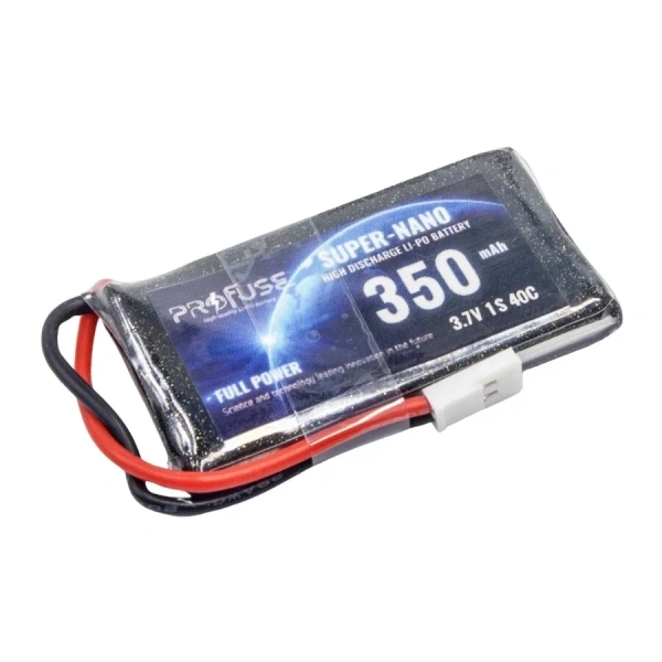 3.7V 1S 350mAh 40C Lipo Batarya