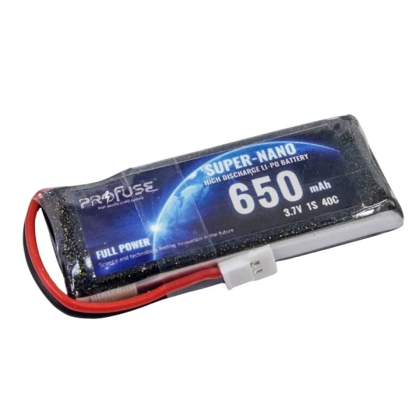 3.7V 1S 650mAh 40C Lipo Batarya