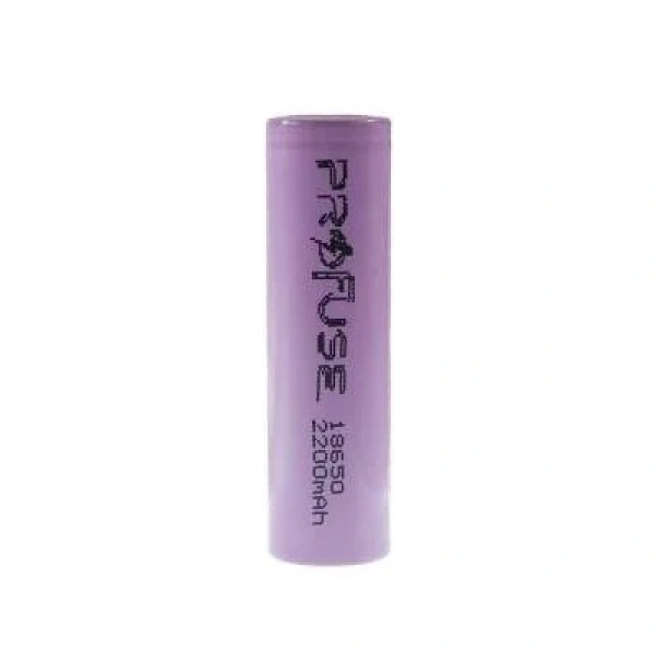 3.7V 2200mAh 18650 Li-ion Şarjlı Pil - Başsız