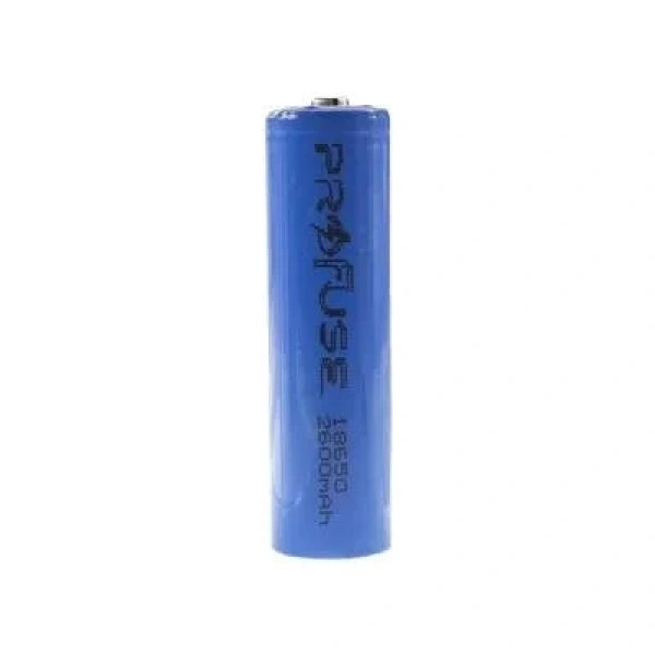 3.7V 2600mAh 18650 Li-ion Şarjlı Pil - Başlı