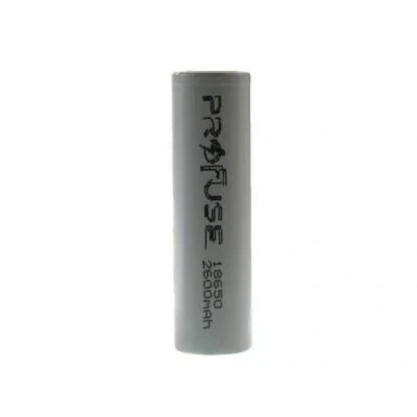 3.7V 2600mAh 18650 Li-ion Şarjlı Pil - Başsız