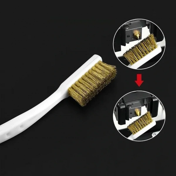 3D Yazıcı Nozzle Temizleme Fırçası Metal Tel Fırça
