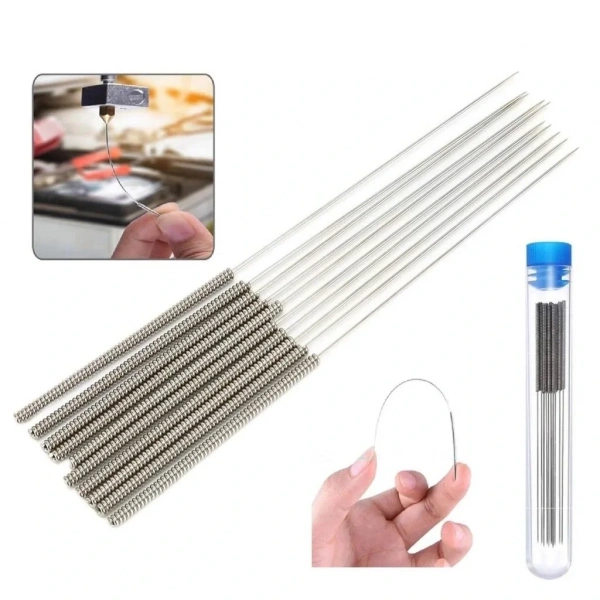 3D Yazıcı Nozzle Temizleme İğnesi 0.4mm 10 Adet