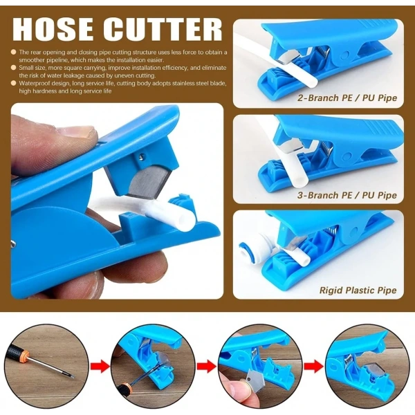 3D Yazıcı PE/PTFE/Naylon Plastik Teflon Boru Kesme Makası
