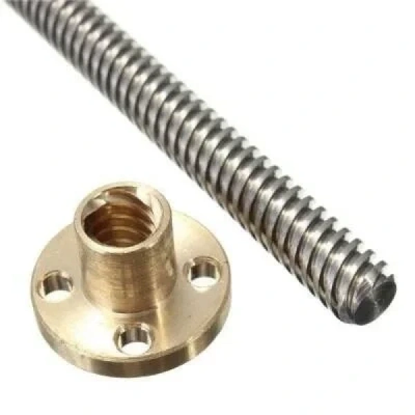 3D Yazıcı Vidalı Mil Somun 500mm - 50 cm - t8 8mm