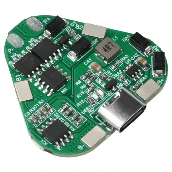 3S 20A BMS 12V 18650 Li-ion Type-C Pil Şarj Koruma Devresi