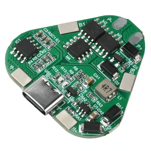 3S 20A BMS 12V 18650 Li-ion Type-C Pil Şarj Koruma Devresi