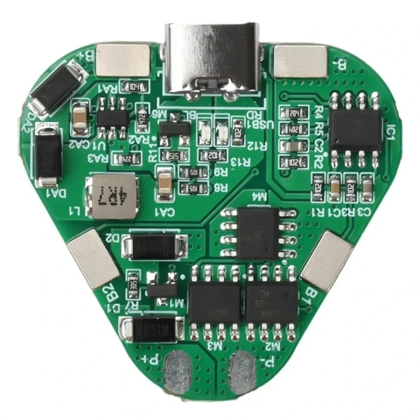 3S 20A BMS 12V 18650 Li-ion Type-C Pil Şarj Koruma Devresi