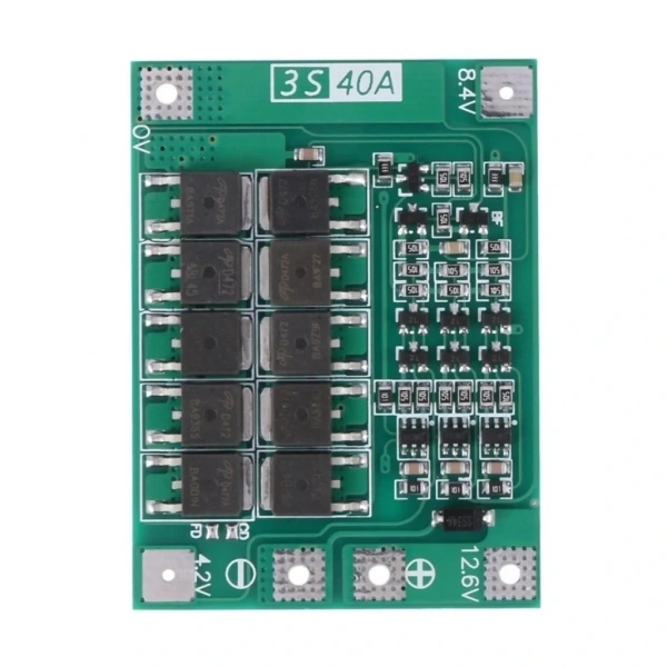 3S 40A BMS 12.6V 18650 Lityum Pil Şarj Koruma Devresi Balanssız