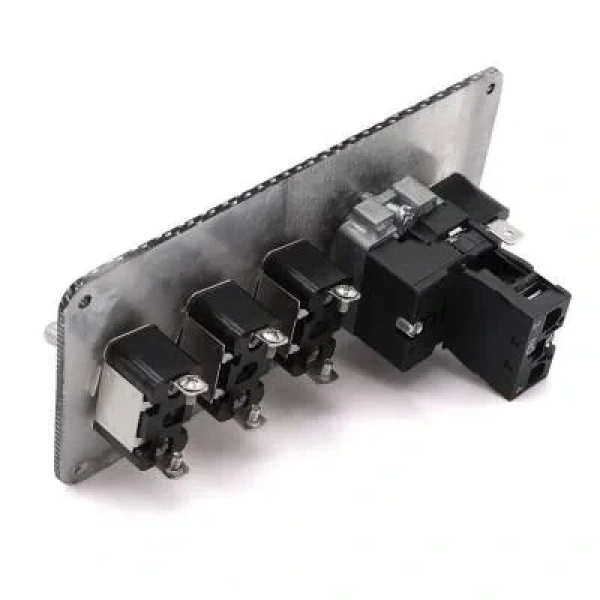 4lü ON-OFF Toggle Switch Panel - Motor Start Butonlu